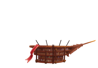 Floating Bookmobile Airship Hull