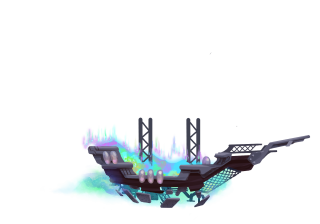 Cerulean Skyport Airship Hull