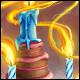Chesla's Flame 'n' Fire Birthday Skin