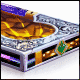 Chrome Electromagnetic Meteorite Base