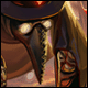 Chrome Slumbering Plague Doctor Trap Skin