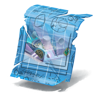 Chrome Stormcaster Blueprint Scrap