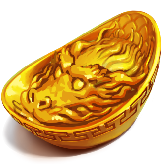 Dragon Wealth Ingot