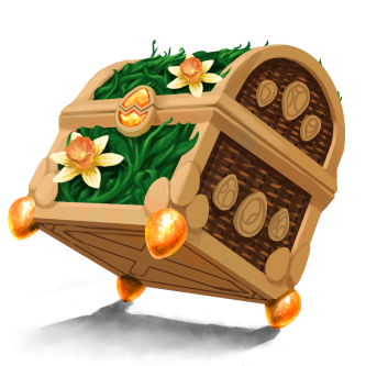 Over Hard Treasure Chest