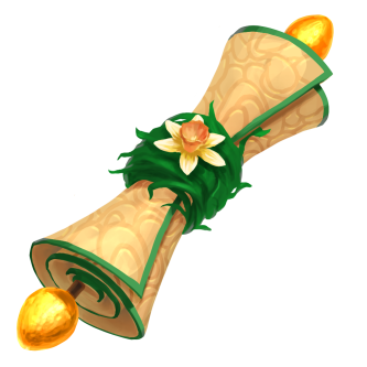 Over Hard Egg Hunt Scroll Case