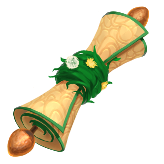 Over Medium Egg Hunt Scroll Case