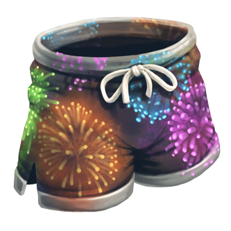 Festive Firework Shorts