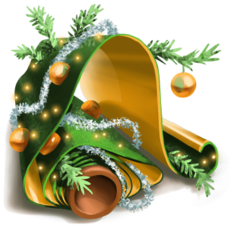 Festive Ornamental Wrapping Paper