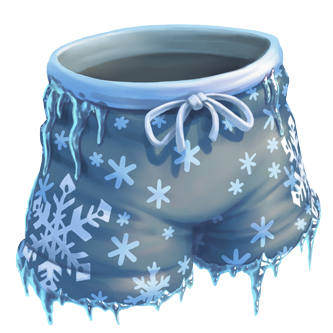 Festive Snow Shorts