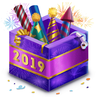 Festive Fireworks Decoration