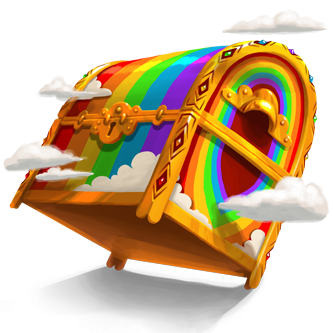 Giant Rainbow Treasure Chest