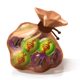 Halloween Charm Bag