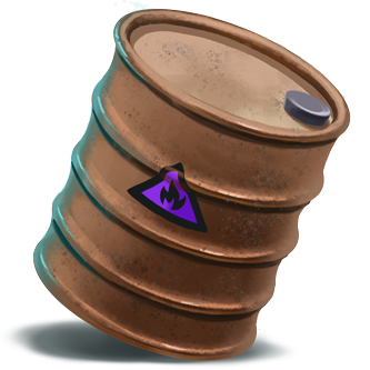 Large Steel Barrel