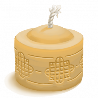 Lunar Lantern Candle