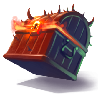 Spooky Halloween Treasure Chest