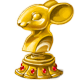 Mouse Statuette