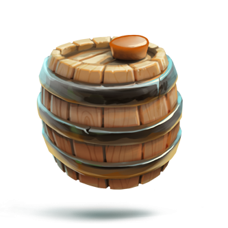 Medium Queso Keg