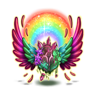 Rainbow Spore Charm
