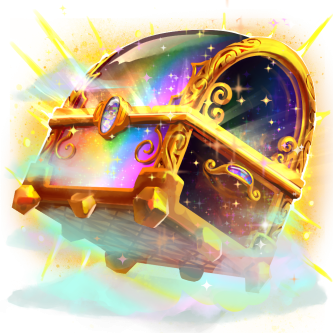 Rare Colossal Rainbow Treasure Chest