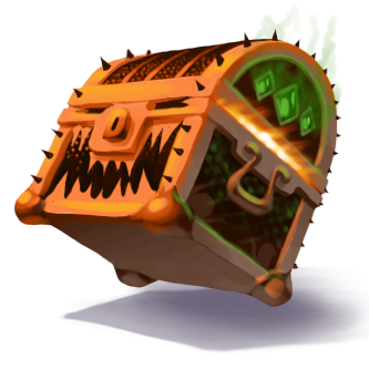 2017 Rare Spooky Halloween Treasure Chest