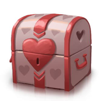 Rare Valentine's Treasure Chest