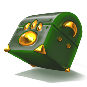 Golden Jade Treasure Chest