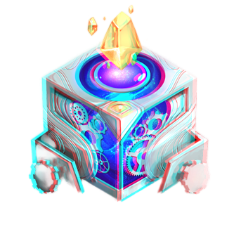 Mysterious Silver Rift Box