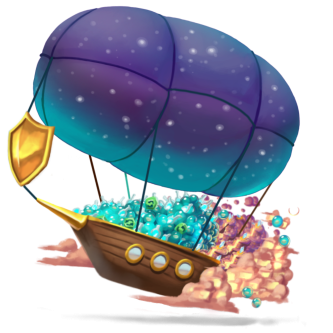 Ronza's Floating Islands Supply Ship