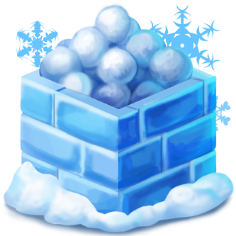Festive Snow Decoration