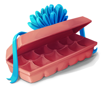 Unfilled Spring Egg Carton