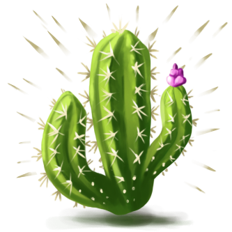 Super Cactus Charm