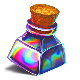 Unstable Rainbow Inkwell
