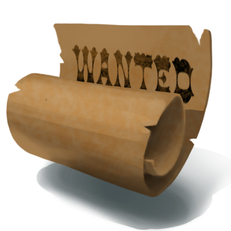 Sealed Wanted Poster