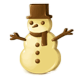 White Chocolate Snowman