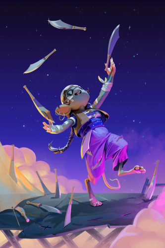 Amateur Knife Juggler Mouse