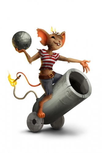 Barmy Gunner Mouse