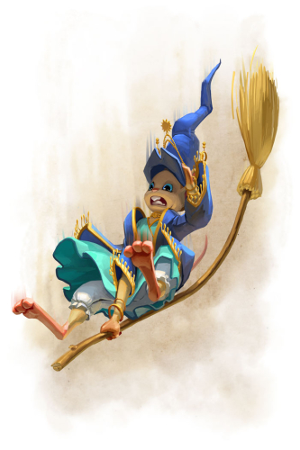 Broomstick Bungler Mouse