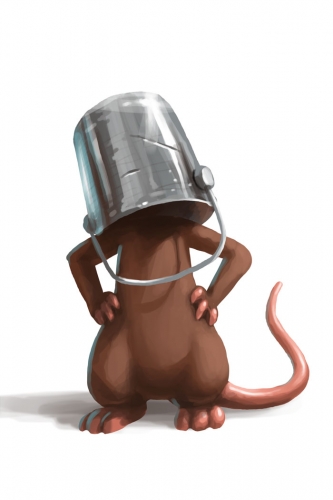 Buckethead Mouse