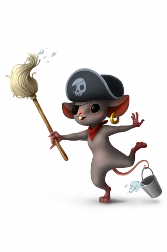 Cabin Boy Mouse