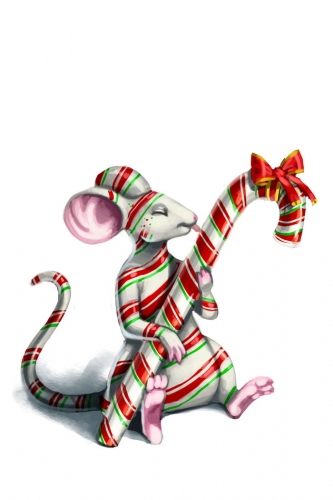 Candy Cane Mouse