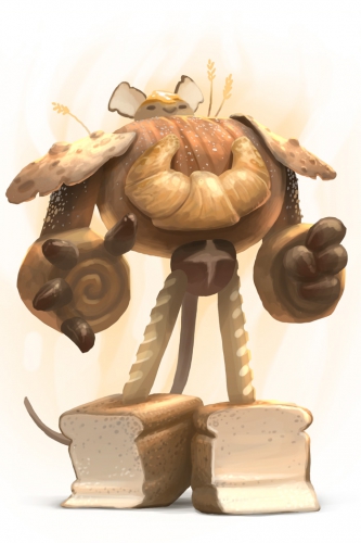 Captain Croissant Mouse