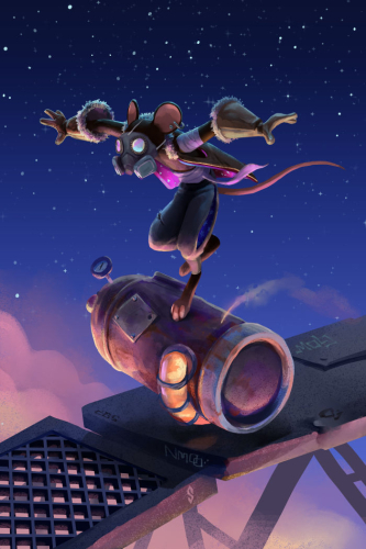 Careless Canister Rider Mouse