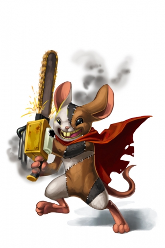 Wild Chainsaw Mouse