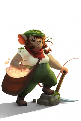 Cloud Miner Mouse
