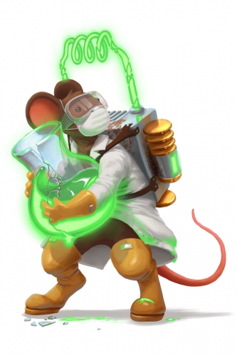 Clumsy Chemist Mouse