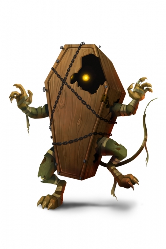 Coffin Zombie Mouse