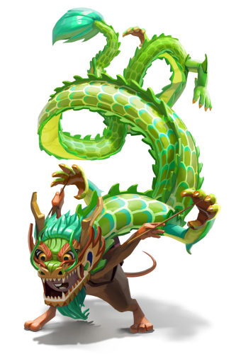 Costumed Dragon Mouse