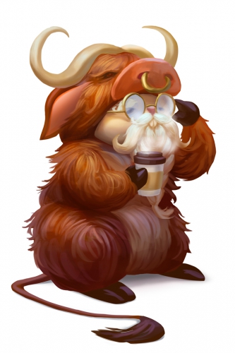 Costumed Ox Mouse