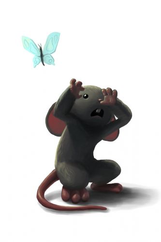 Cowardly Mouse