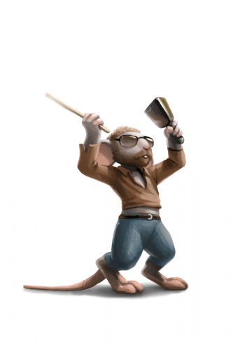 Cowbell Mouse